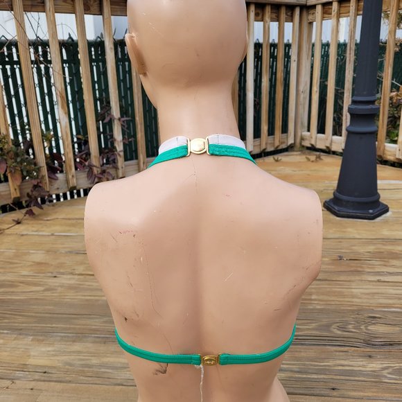 1960s Vintage Bloomingdales Bikini Swim Suit Top - Picture 4 of 8